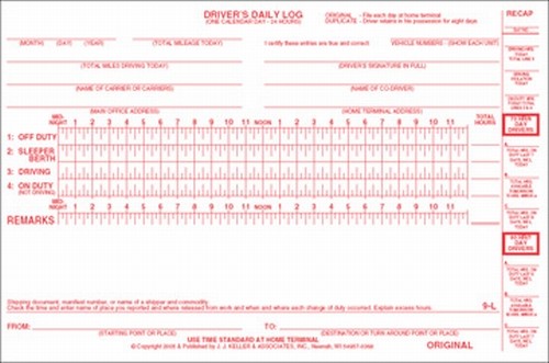 drivers log trucking