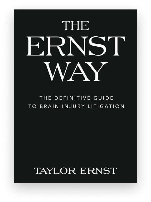 the ernst way the definitive guide to brain injury litigation by taylor ernst