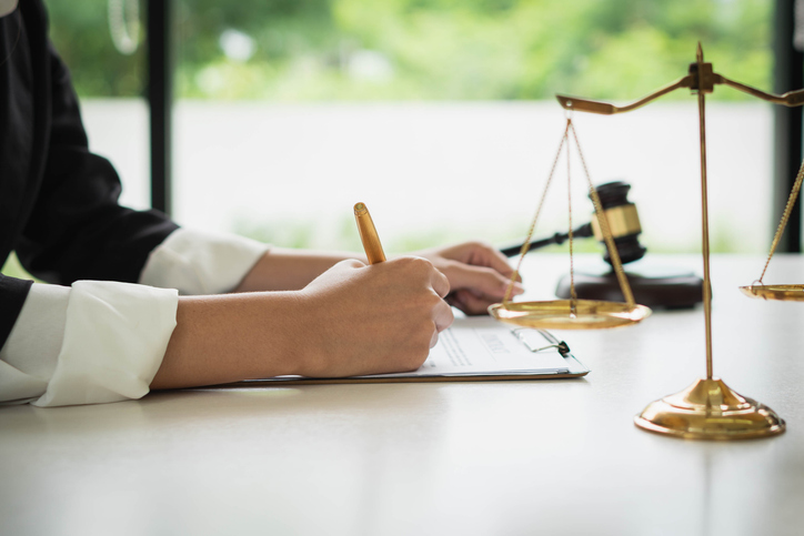 person signing a document - What is an affidavit in truck accident cases?